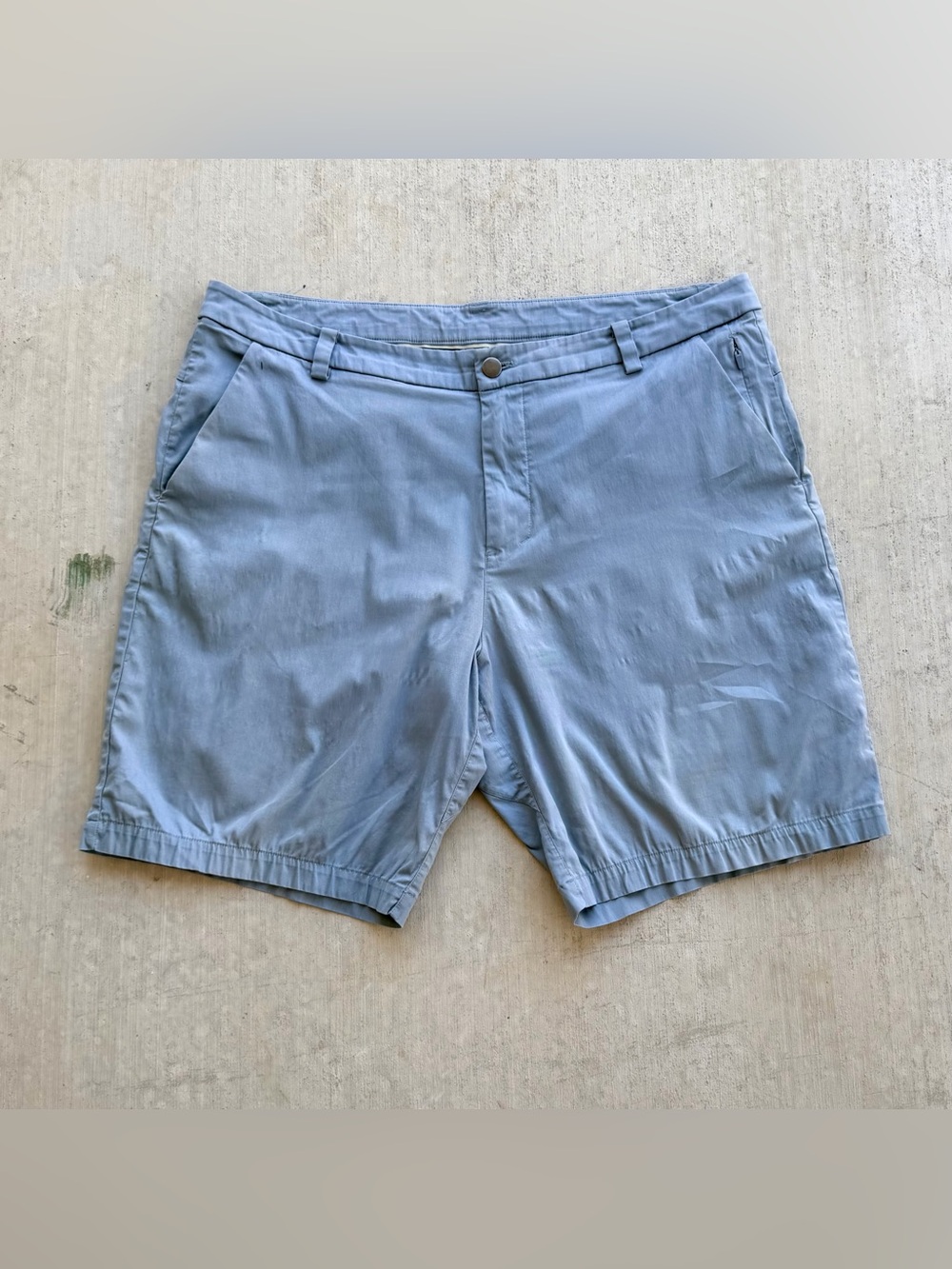 Lululemon ABC Golf Shorts Men Size 38 Blue Stretch
